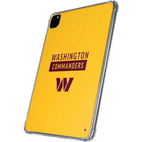 NFL Washington Commanders Yellow iPad Pro 11in (2024) Clear Case